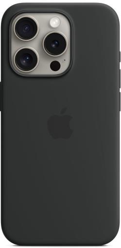 Apple  Silicone Case iPhone 15 Pro, black | MT1A3ZM/A