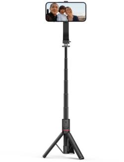 Tech-Protect Selfie Stick Tripod MagSafe L04S, black | 9319456605471