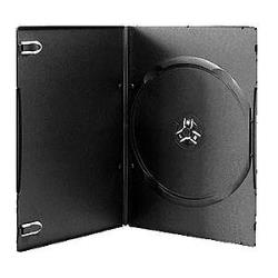Omega DVD case 7mm ultra slim, black | 5907595401821