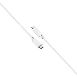 Silicon Power cable USB-C - USB-C Boost Link 1m, white (LK15CC) | SP1M0ASYLK15CC1W