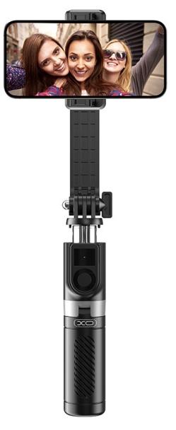 XO Selfie Stick Tripod SS10 80cm, black | 6920680846108