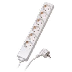 Vivanco extension cord 6 sockets 1.4m, white (28258)
