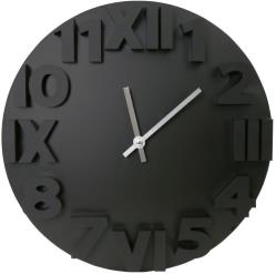 Platinet wall clock Modern, black (42985)