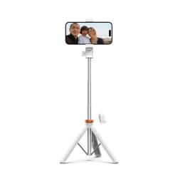 Tech-Protect Selfie Stick Tripod L03S, white | 5906203691180