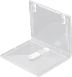 Platinet USB Pendrive box Blu-Ray 14mm, transparent | 45838
