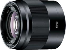 Sony E 50mm f/1.8 OSS, black | SEL50F18B.AE