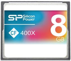 Silicon Power memory card CF 8GB 400x | SP008GBCFC400V10