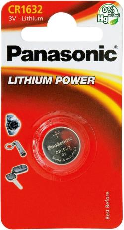Panasonic battery CR1632/1B | CR-1632EL/1B