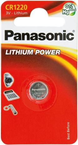 Panasonic battery CR1220/1B | CR-1220L/1BP