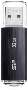 Silicon Power flash drive 32GB Blaze B02 USB 3.2, black