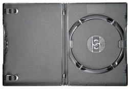 DVD case 14mm Amaray, black | 40388