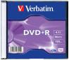 Verbatim DVD+R Matt Silver 4.7GB 16x slim
