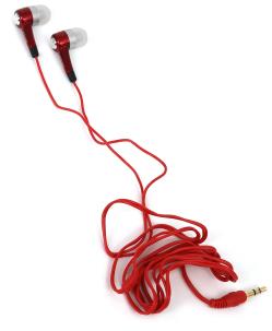 Omega Freestyle headphones FH1016, red (42280)