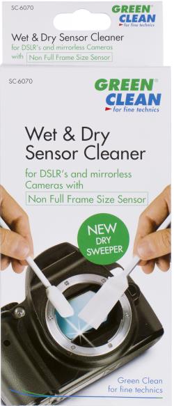 Green Clean sensor cleaning kit Wet Foam Swab & Dry Sweeper (SC-6070)