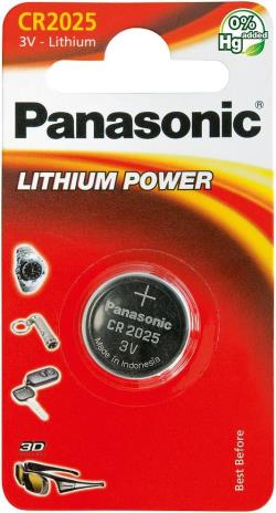 Panasonic battery CR2025/1B | CR-2025EL/1BP