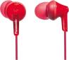Panasonic earphones RP-HJE125E-R, red