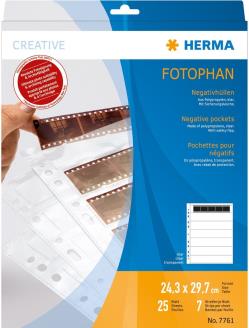 Herma negative sleeve 5 PP CL 25 sheets (7761)