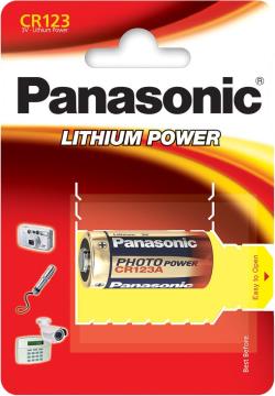 Panasonic battery CR123A/1B | CR-123AL/1BP