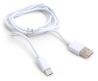 Platinet cable USB - USB-C 1m, white