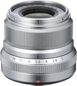 Fujinon XF 23mm f/2.0 R WR lens, silver | 16523171