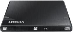 Liteon external DVD/CD writer Ext 8x USB, black (EBAU108) | 4718390019989