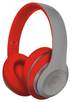 Omega Freestyle headset FH0916, grey/red | 43683