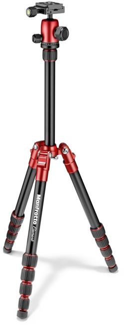 Manfrotto tripod Element Traveller Small MKELES5RD-BH, red