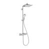 Hansgrohe Crometta E Showerpipe 240 1jet with thermostat 27271000