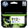HP 912XL High Capacity Cyan Ink Cartridge, 825 pages, for HP Officejet 8012, 8013, 8014, 8015 Officejet Pro 8020