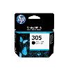 HP 305 Black Ink Cartridge, 120 pages, for HP DeskJet 2300, 2710, 2720, Plus 4100