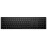 HP 455 Programmable Wireless Keyboard, Sanitizable - Black - US ENG