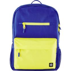 HP Campus 15.6 Backpack - 17 Liter Capacity - Bright Dark Blue, Lime | 7K0E5AA