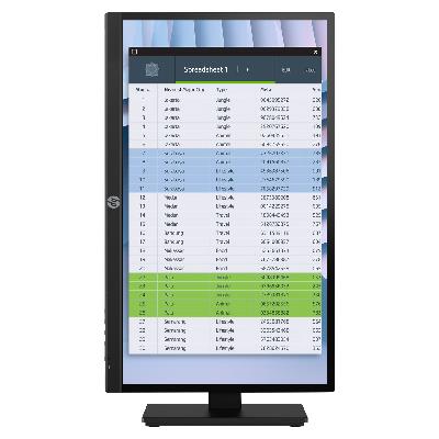 HP ProDisplay P22h G4 Monitor - 21.5" 1920x1080 Full HD AG, IPS, DisplayPort/HDMI/VGA, height adjustable, 3 years | 7UZ36AA#ABB