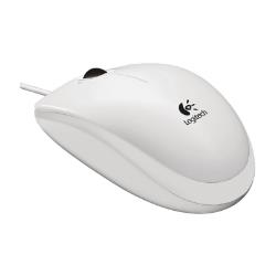 LOGITECH B100 Optical Mouse for Business White OEM | 910-003360