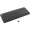 LOGITECH K400 Plus Wireless Touch Keyboard black (RUS)