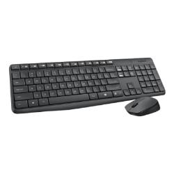 LOGITECH MK235 wireless Keyboard + Mouse Combo Grey - (US) | 920-007931