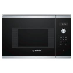 BOSCH Built in Microwave BFL524MS0, 800W, 20L, Black/Inox color/Damaged package | BFL524MS0/PACKAGE