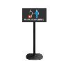 Flat Screen Display Stand with Tilt +17°/-10°, up to 28", Max load 15kg, VESA up to 100x100,