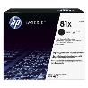 HP 81X High Yield Black Original LaserJet M605/M606 Toner Cartridge (~25,000 pages)