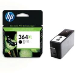 HP 364XL High Capacity Black Ink Cartridge, 550 pages, for HP Photosmart e-All-in-One, Premium, Plus, C5380 (replaces CB321EE) | CN684EE