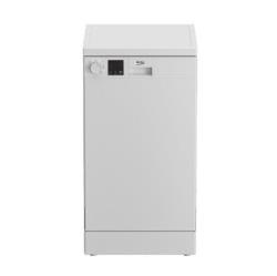 BEKO Free standing Dishwasher DVS05024W, Energy class E (old A++), 45 cm, 5 programs, White
