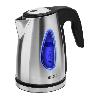 ECG RK 1740 kettle 1,7l; 2000 W; Removable and washable limescale filter; Stainless steel design