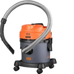 ECG Wet and dry vacuum cleaner ECG VM 2120 HOBBY, 1200W, 12 L capacity, Grey/Orange color | ECGVM2120