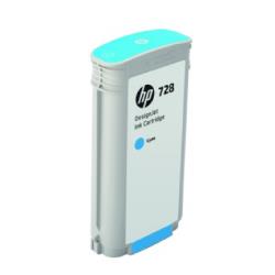 HP 728 Cyan Ink Cartridge, 130ml, for HP DesignJet T730, DesignJet T830, DesignJet T830 | F9J67A