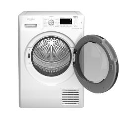 WHIRLPOOL Dryer FFT M11 9X2BY EE, 9kg, Energy class A++, Depth 65 cm, Black doors, Heat Pump, SenseInverter motor, AutoClean | FFTM119X2BYEE
