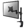 NewStar flat screen desk mount, 10-24", clamp/grommet, 3 pivots, black