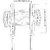 NewStar Mobile Flatscreen Floor Stand - (height: 110-180 cm)