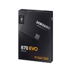 SAMSUNG SSD 870 EVO 1TB 2,5inch SATA 560MB/s read 530MB/s write | MZ-77E1T0B/EU