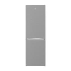 BEKO Refrigerator RCNA366I40ZXBN, Energy class E (old A++), height 185 cm, Neo Frost, HarvestFresh, Inox color