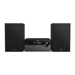 Philips Micro music system TAM4505/12,60W, Audio-in connector, Bluetooth, CD, MP3-CD, USB, DAB+, FM, USB port for charging